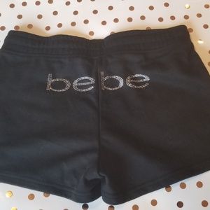 Bebe Sport black shorts. Size S. NWT